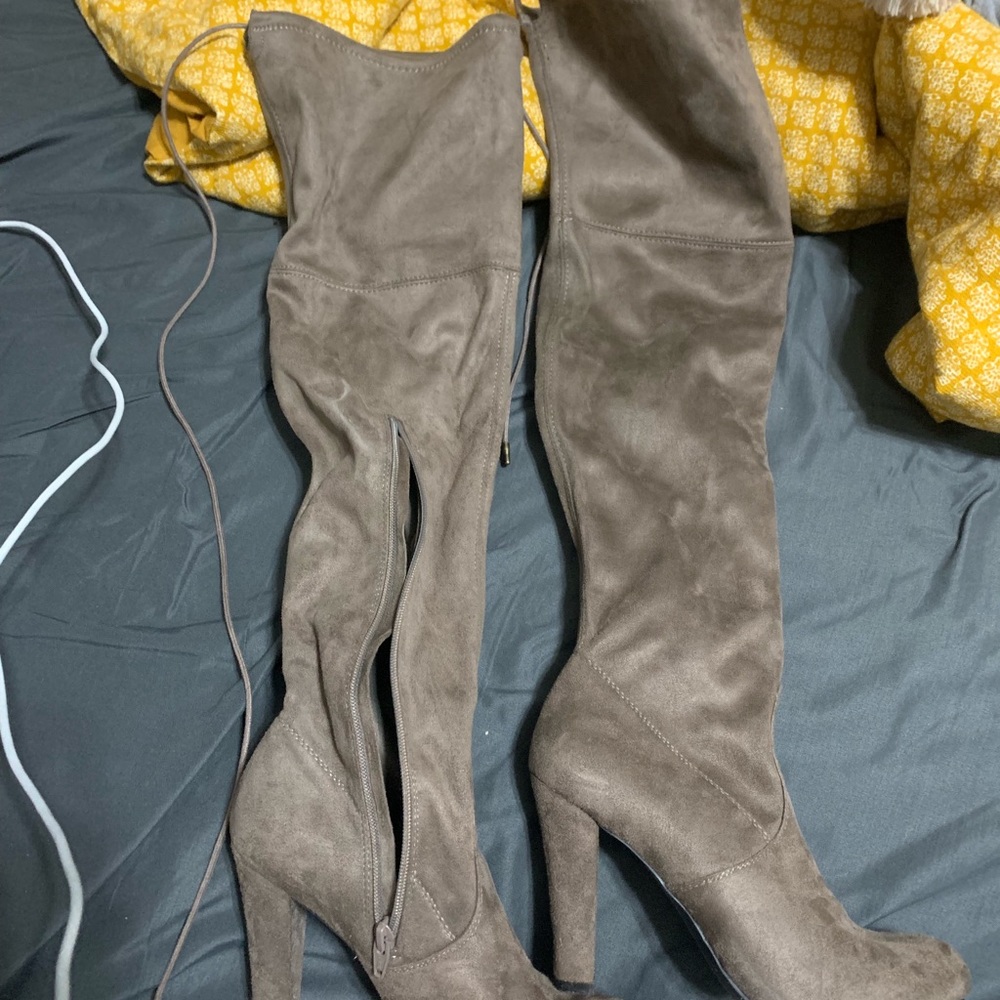 thigh high boots